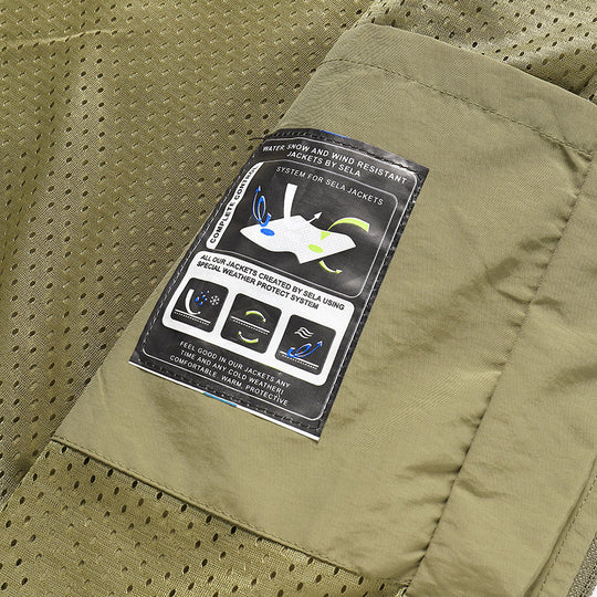 Herren Outdoor-Utility-Weste mit Mesh-Futter, wasserabweisender Nylonoberfläche und Multifunktionstaschen Shop Nory