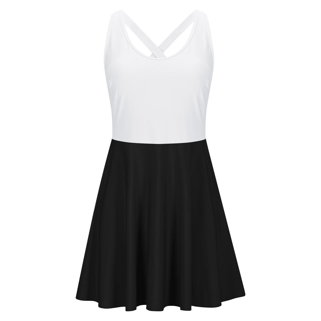 Damen Sportliches Schwimmkleid