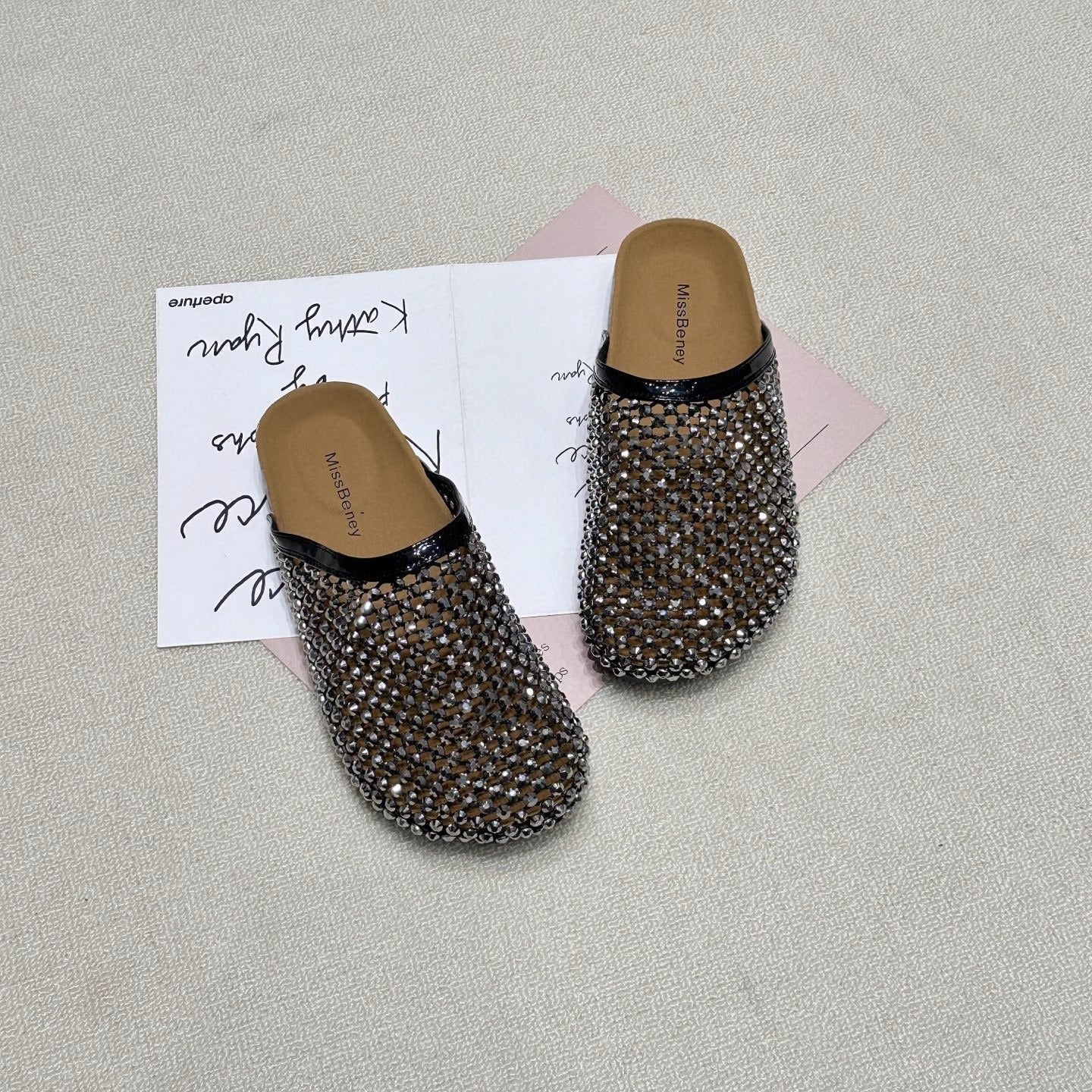 Damen Modische Clogs mit Funktionsoberfläche und komfortablem Fußbett
