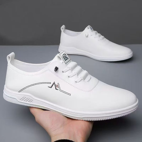Herren Eleganter leichter Schnür-Casualschuh mit Lederoptik Shop Nory