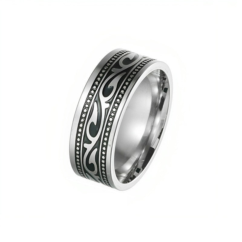 Herren Ring mit kunstvollem Ornamentdesign Shop Nory