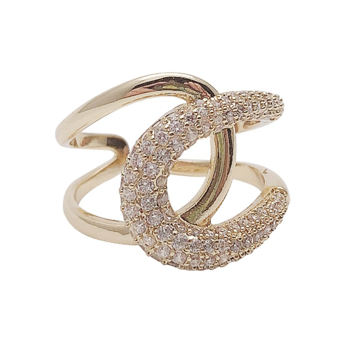Damen Glitzernder Spitzenring Shop Nory
