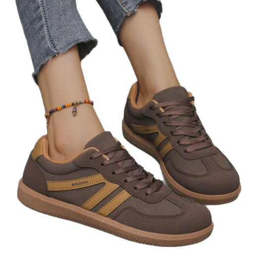 Damen Retro-Sneaker mit Gummisohle, leichtem Textilfutter und Komfortfußbett Shop Nory