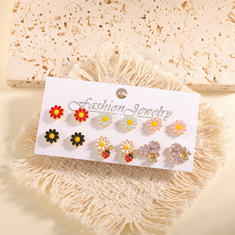 Damen Ohrstecker Set mit fruchtigem Design Shop Nory