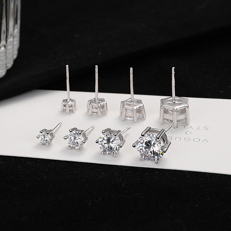 Damen Ohrstecker Set mit funkelnden Zirkonia von Shop Nory