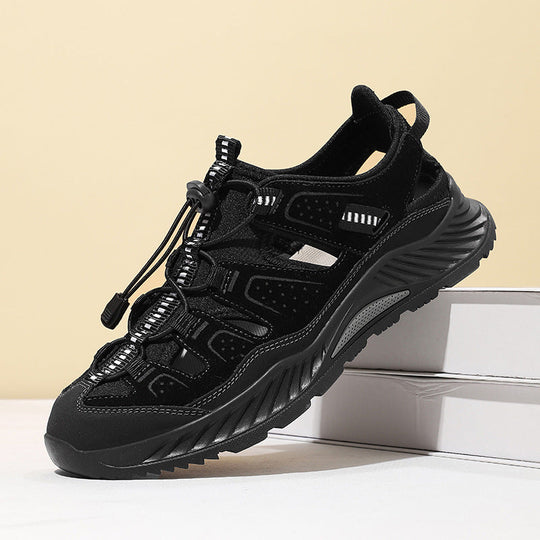 Herren Sportliche Wander-Sandalen mit rutschfester Sohle und verstellbarem Riemen