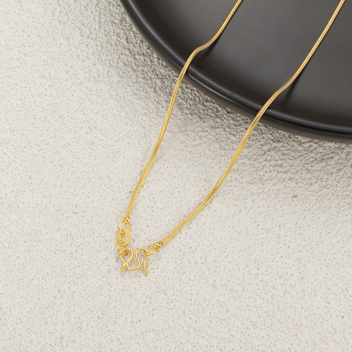 Damen filigrane Gliederkette mit elegantem Verschluss Shop Nory