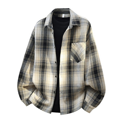 Herren Karierte Freizeithemd Shop Nory