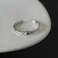 Damen Offener Ring mit einzigartigem Schlangendesign und buntem Stein Shop Nory
