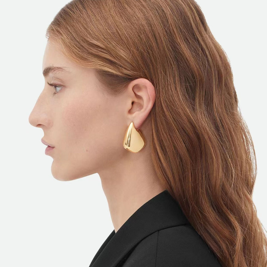 Damen Ohrhänger aus glänzendem Edelstahl Shop Nory