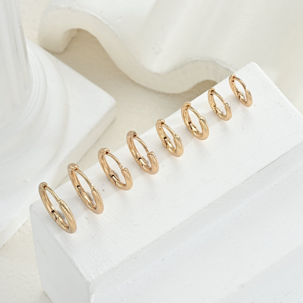 Damen Creolen Ohrringe Set mit elegantem Design Shop Nory