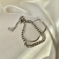 Damen Schmuckarmband mit modernem Gliederdesign und elegantem Verschluss Shop Nory