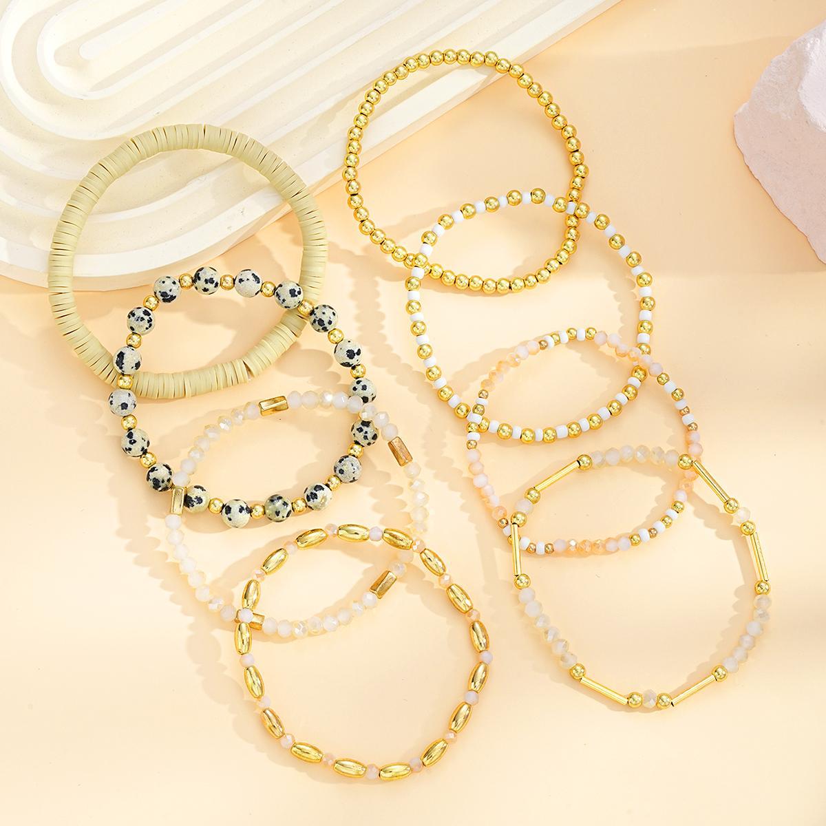 Damen Armband-Set mit trendigen und funkelnden Designelementen Shop Nory