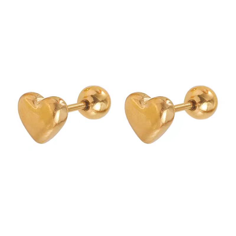 Damen Herzförmige Steckerohrringe Shop Nory 1783360175
