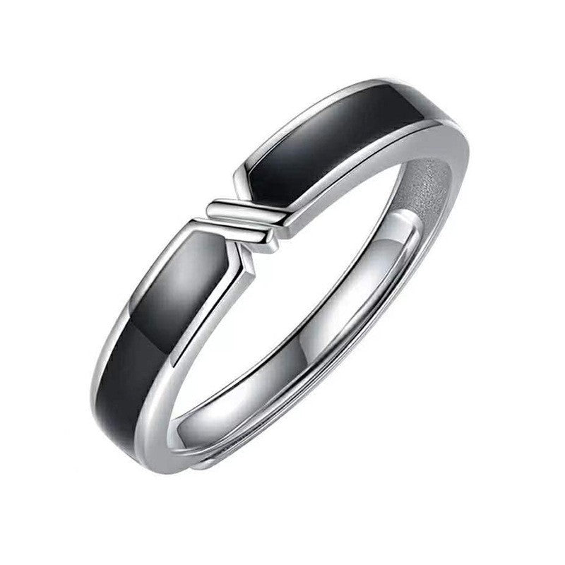 Herren Ring mit modernem, geschwungenem Design Shop Nory