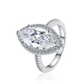 Damenring mit elegantem Marquise-Design und funkelndem Zirkonia Shop Nory