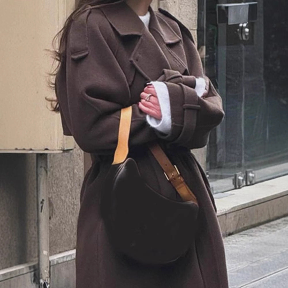 Damen oversized Wollmantel Shop Nory