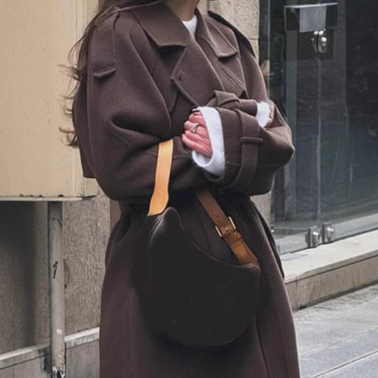 Damen oversized Wollmantel Shop Nory
