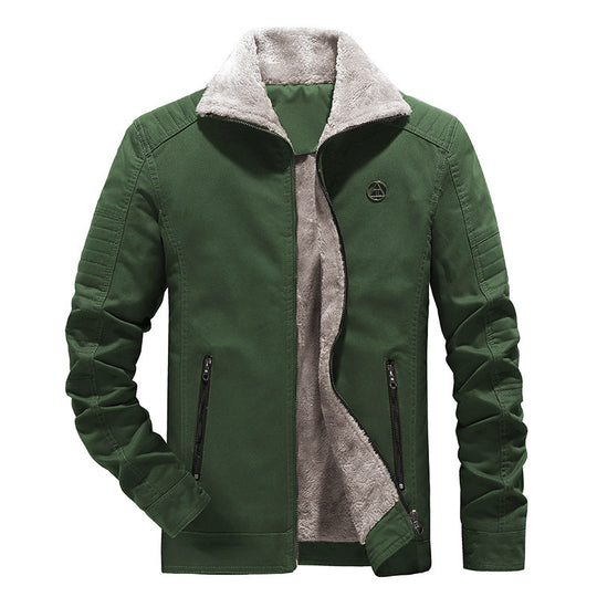 Herren Hybrid-Fliegerblouson mit Teddyfleece-Innenfutter und gesteppter Ärmepasse Shop Nory