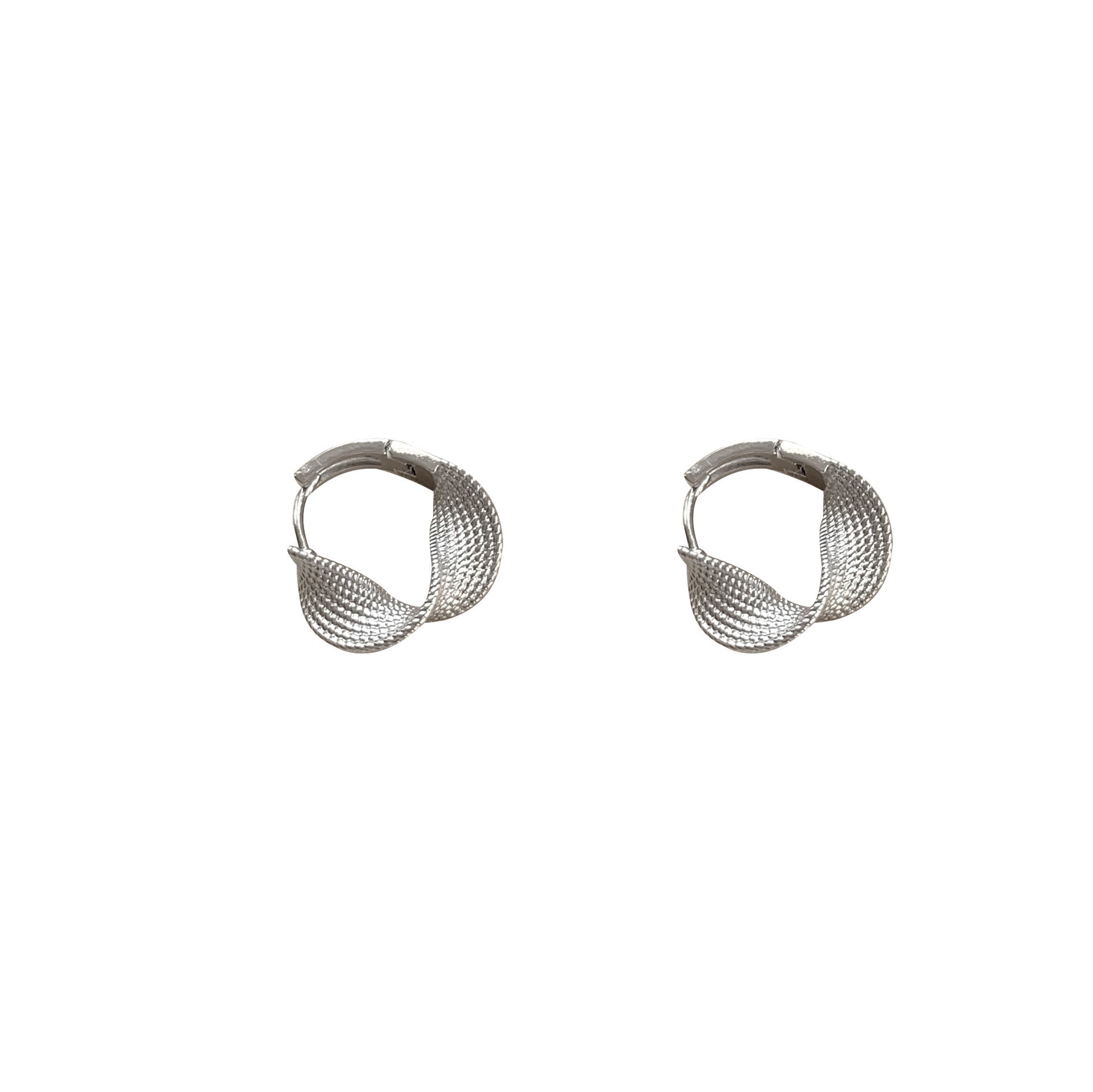Damen Creolen mit modernem, geschwungenem Design Shop Nory
