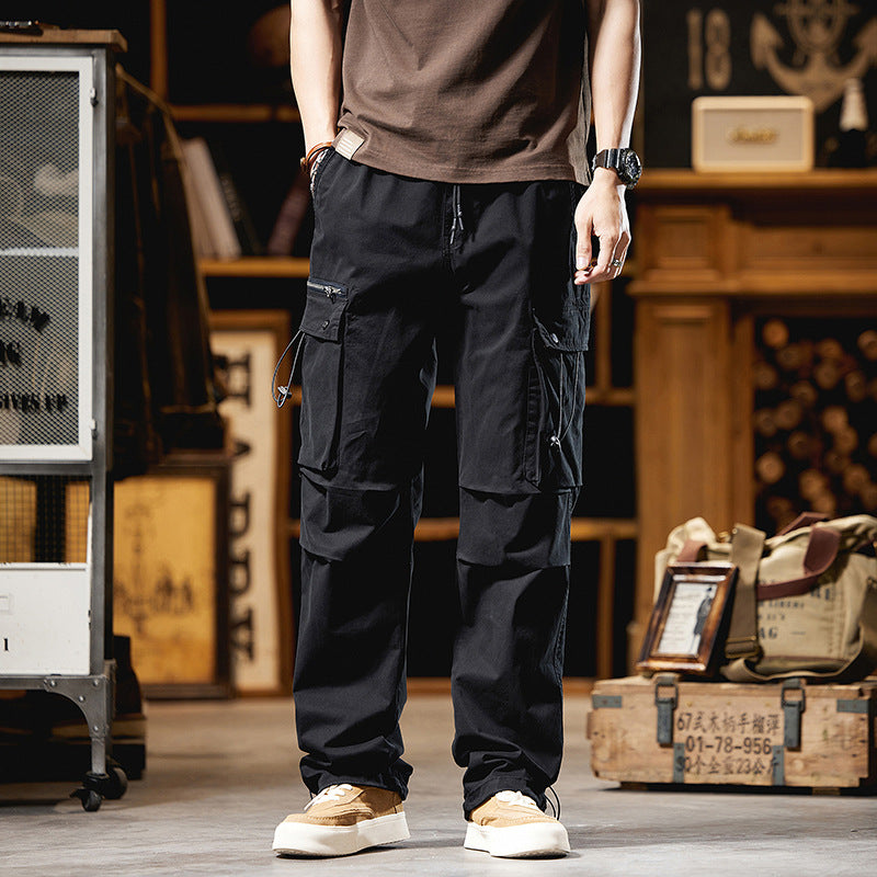 Herren Cargohose im Utility-Look mit Multifunktionstaschen und Kordelzug Shop Nory