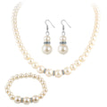 Damen Schmuckset mit luxuriösen Perlen und funkelnden Akzenten Shop Nory