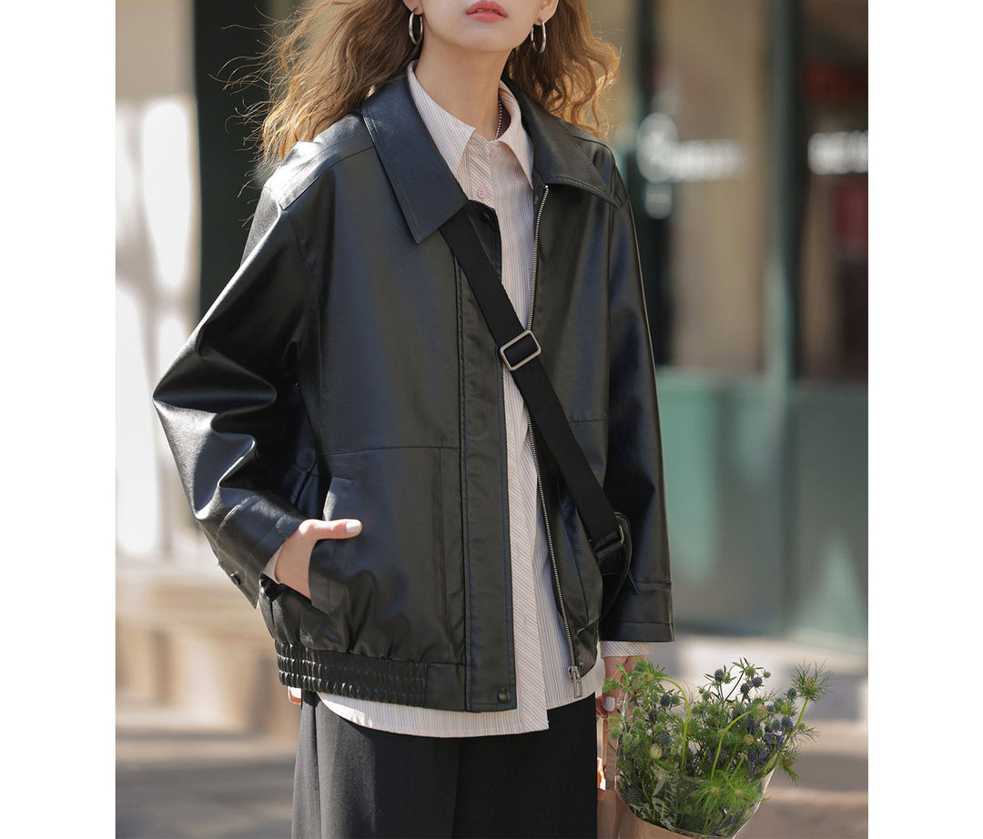 Damen Modische Übergangsjacke mit lockerer Passform Shop Nory