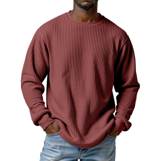Herren Urbaner Pullover mit Waffelstruktur Shop Nory