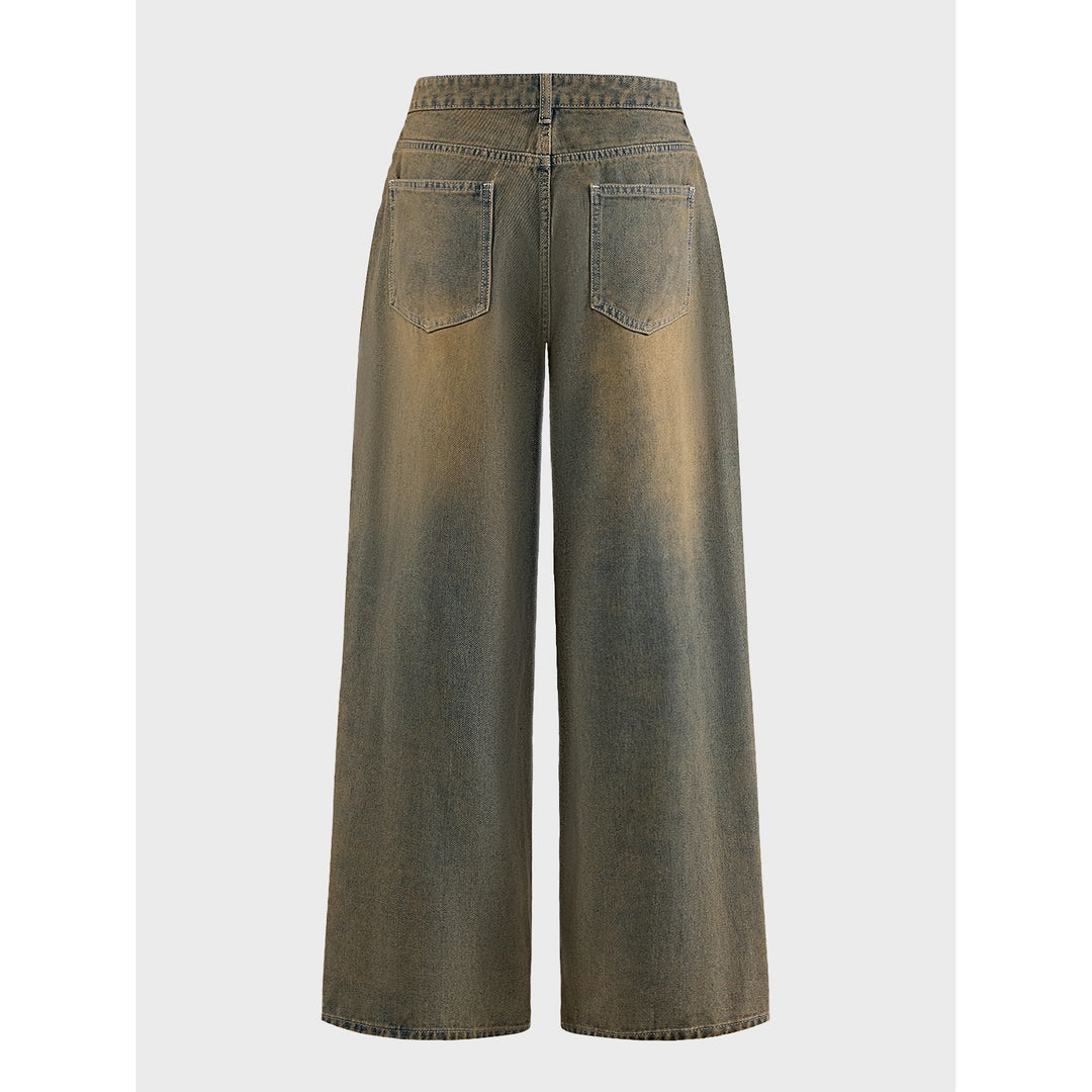 Damen Weite Jeans Shop Nory