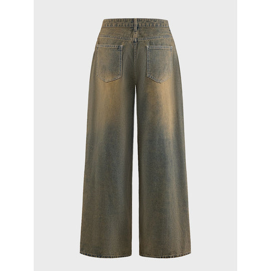 Damen Weite Jeans Shop Nory