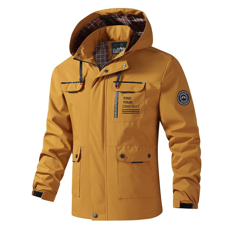 Herren Multifunktionale Outdoorjacke Shop Nory
