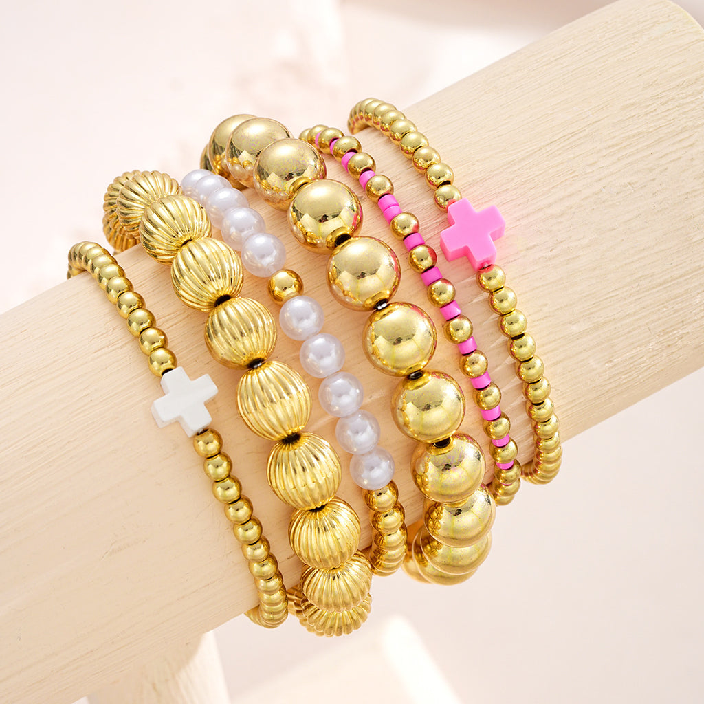 Damen Armband-Kollektion mit vielfältigen Perlen- und Strukturdesigns Shop Nory