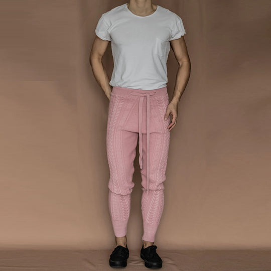 Herren Kabelstrick-Jogginghose mit Tunnelzug Shop Nory