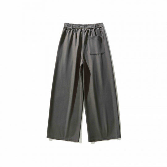 Damen Weite Culotte-Hose mit Kellerfalten, hohem Bund und dekorativem Knopfdetail Shop Nory