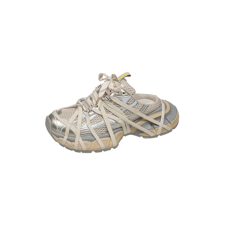 Damen Chunky-Sneaker mit mehrfachen Zier‑Riemen, atmungsaktivem Mesh und ergonomischer Plateau-Sohle Shop Nory
