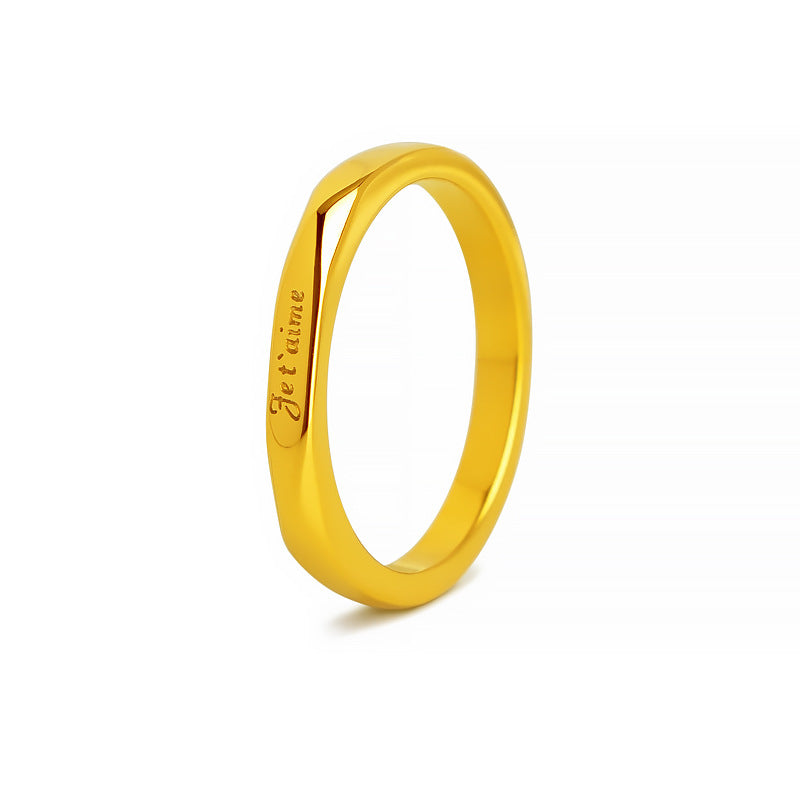 Damen Ring mit personalisierter Gravur Shop Nory