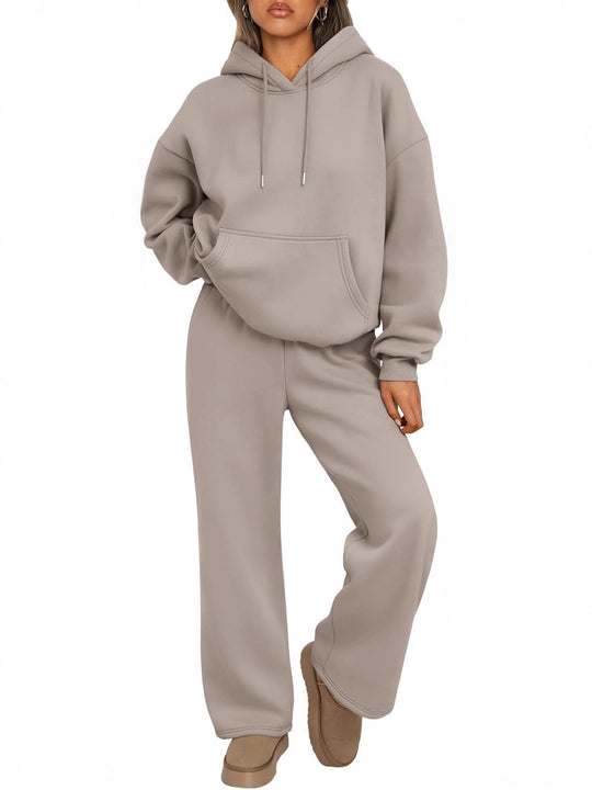 Unisex minimalistischer Kapuzenpullover aus French-Terry mit flachem Kordelzug und verstärkter Nackenpasse Shop Nory