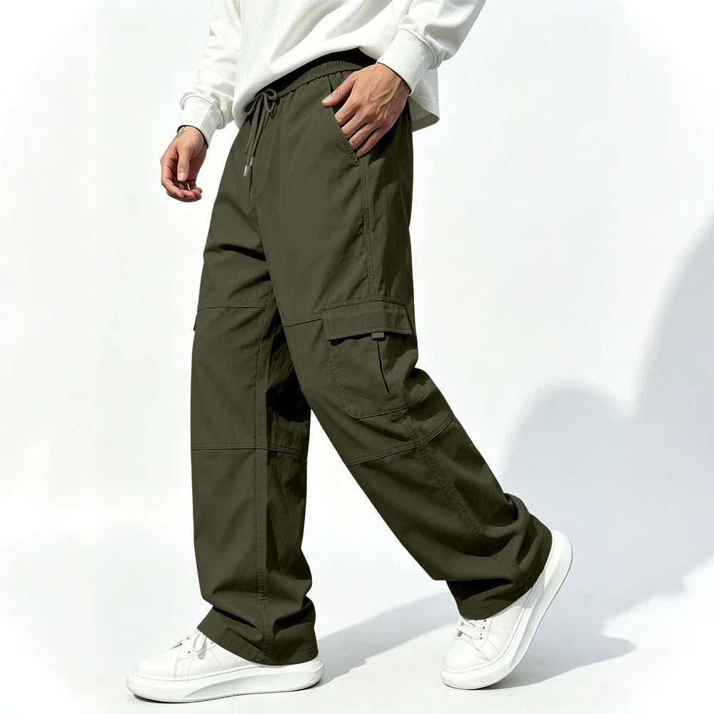 Herren Cargohose mit weitem Schnitt und elastischem Bund Shop Nory