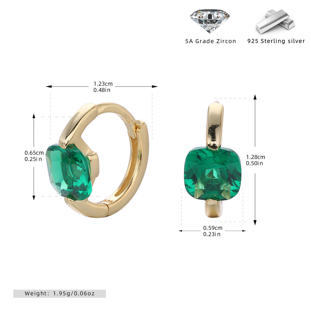 Damen Ohrhänger mit funkelndem Zirkon und hochwertigem 925 Sterling Silber Shop Nory 1782843558