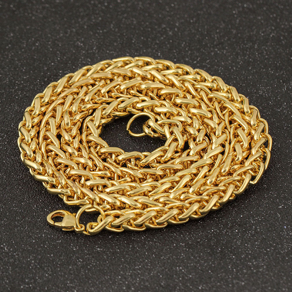 Damen eleganter Goldkettenanhänger mit verspieltem Kurzdesign Shop Nory