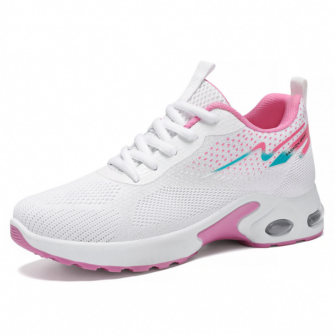Damen nan sportlicher Mesh-Laufsneaker mit sichtbarer Air-Dämpfung, atmungsaktivem Strickoberteil und ergonomischer Komfortsohle Shop Nory