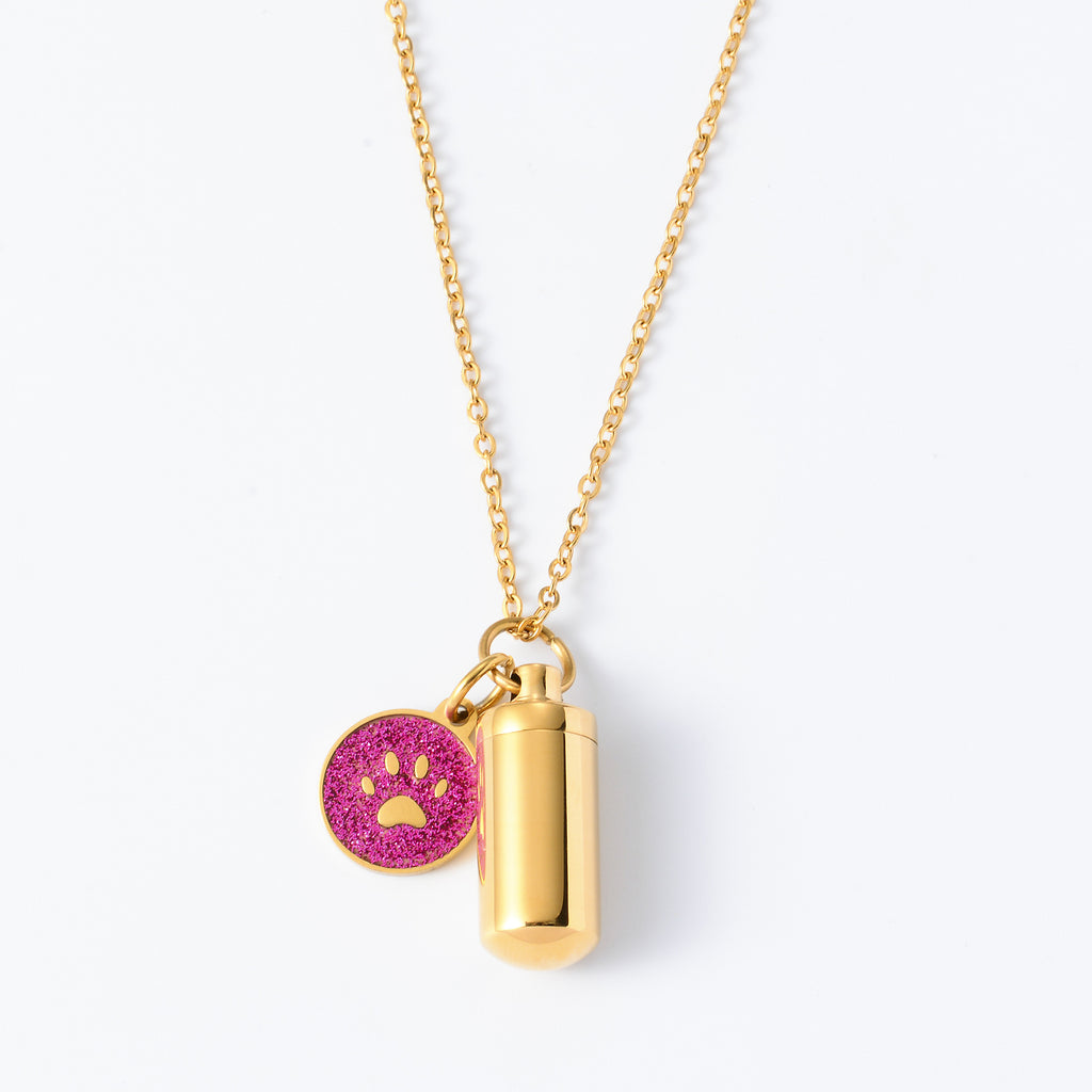 Damen Kette mit stilvollem Anhänger im Tiermotiv und personalisierbarem Medaillon Shop Nory