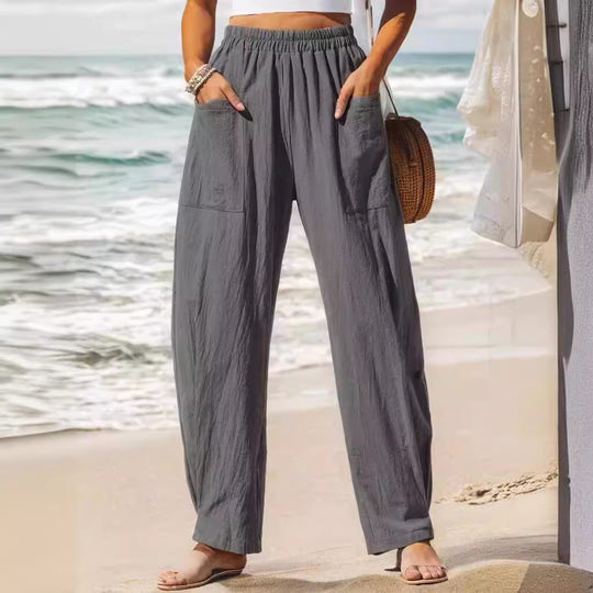 Damen Leichte und lässige Sommerhose