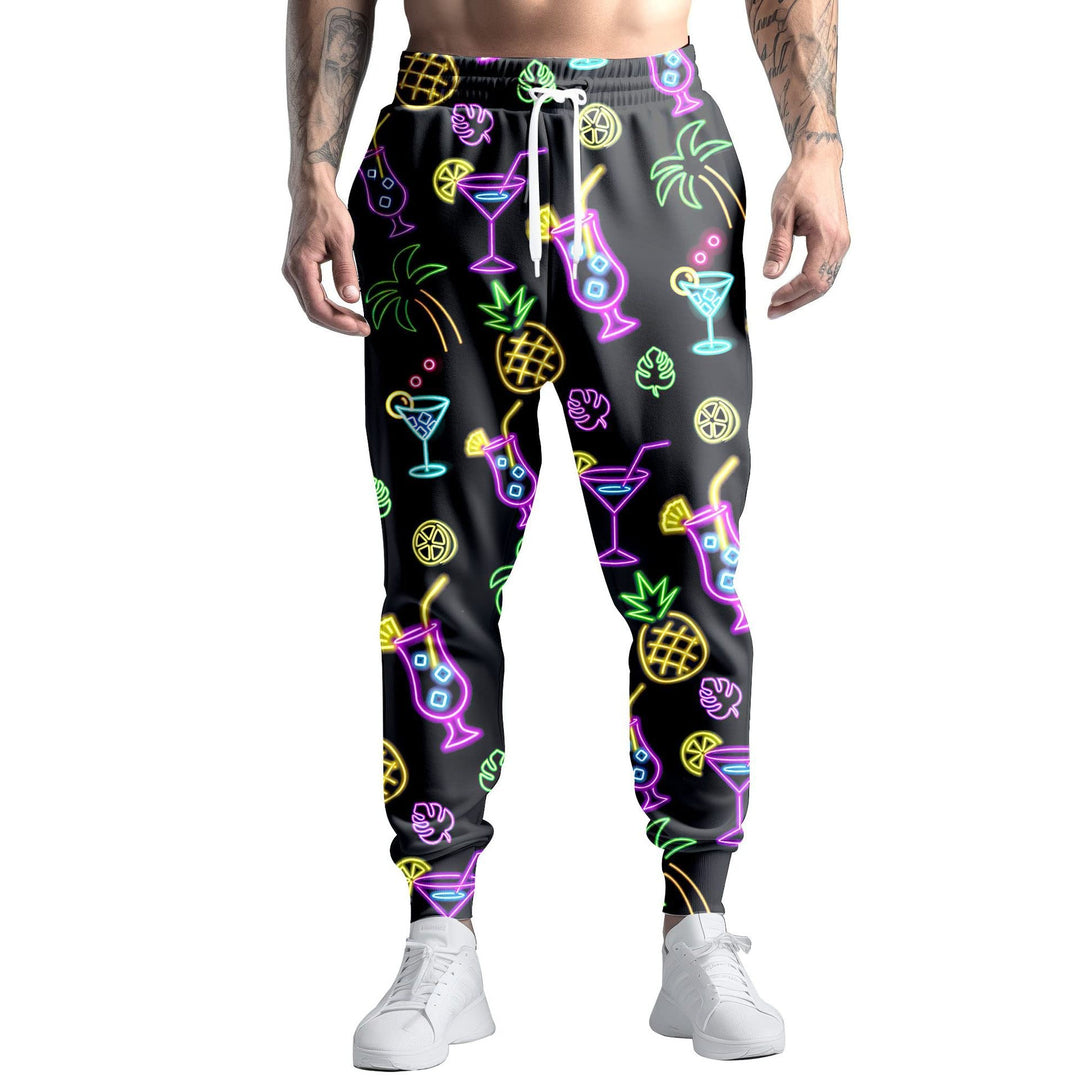 Herren Sportliche Jogginghose mit kreativem Mustermix Shop Nory