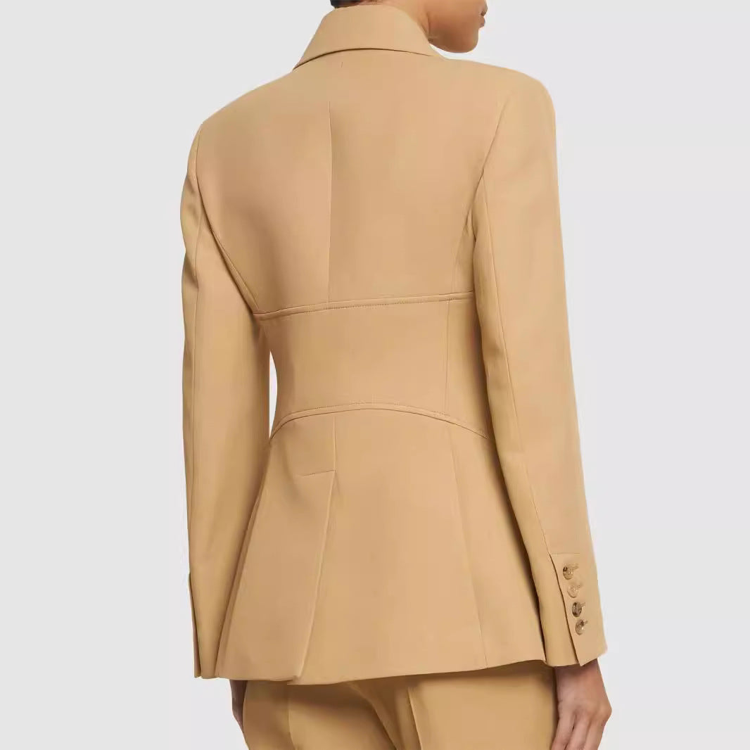 Damen Zweiteiliger Hosenanzug im Tailoring mit tailliertem Blazer und weitem Bein Shop Nory