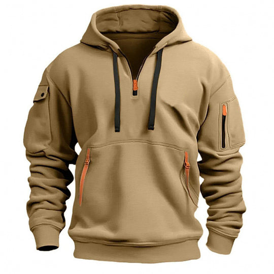 Herren Freizeit Kapuzenpullover mit praktischen Taschen Shop Nory