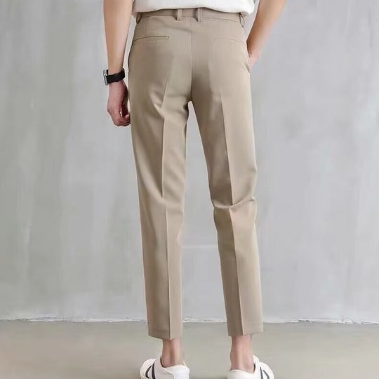 Herren Elegante Slim Fit Chino-Hose Shop Nory