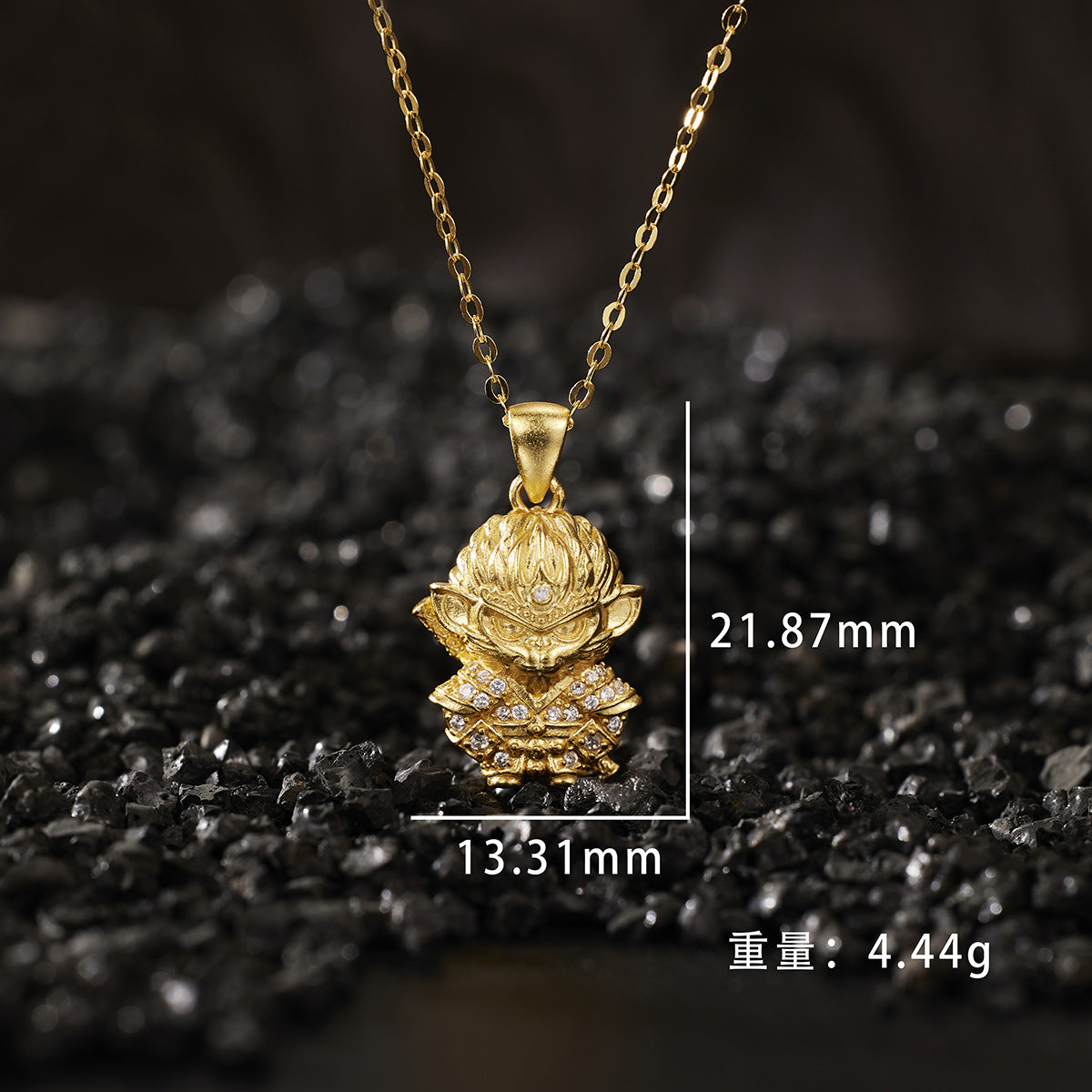 Damen Kette mit einzigartigem Anhänger im Charakterdesign Shop Nory