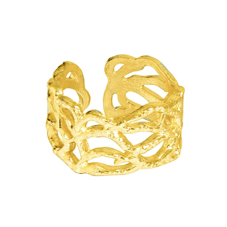 Damen Designer-Ring mit kunstvollem geflochtenem Muster Shop Nory