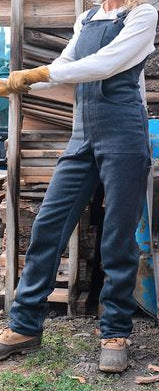 Damen Robuste Workwear-Latzhose aus Canvas mit verstellbaren Trägern und geradem Bein Shop Nory
